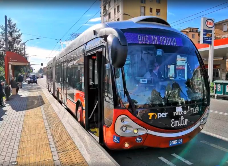 Test der Spurführung © Comune di Bologna